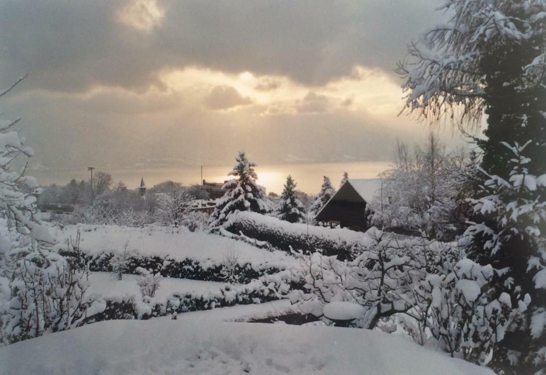 Maison Familiale A Montreux Avec Vue Sur Le Lac Villa Luaran gambar